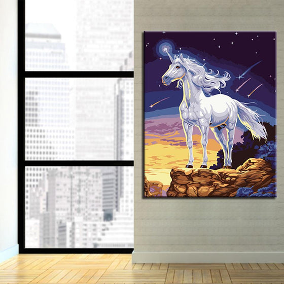 Magical Unicorn - DIY Painting by Numbers Kit