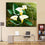 Calla Lily Flowers Green Leaves - DIY Painting by Numbers Kit