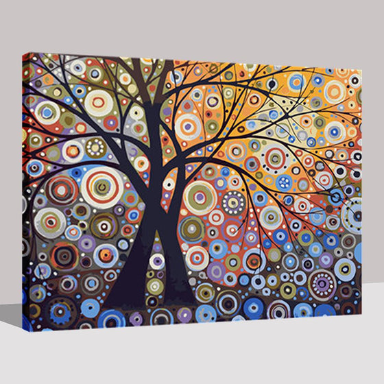 Dazzle Light Tree - DIY Painting by Numbers Kit