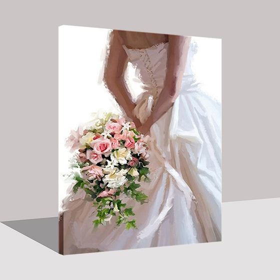 Here Comes The Bride - DIY Painting by Numbers Kit