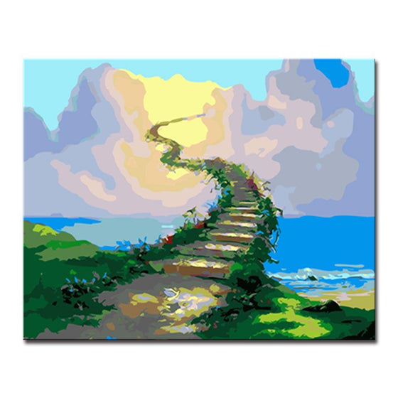 Stairway To Heaven - DIY Painting by Numbers Kit