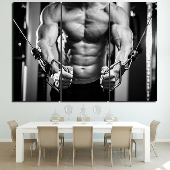 Abdominal Muscles Inspiration Wall Art