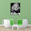 Black And White Marilyn Monroe Portrait Wall Art Print