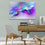 Bright Colorful Abstract Canvas Wall Art Bedroom