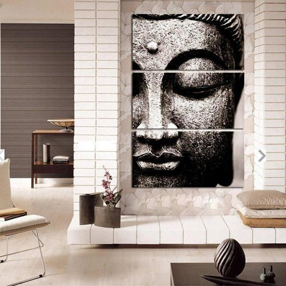 Buddhism Temple Wall Art Canvas