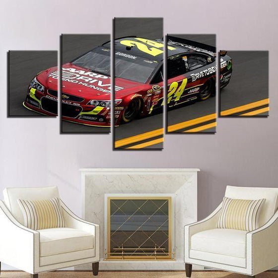 Car Themed Wall Art Canvases