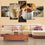 Cold & Hot Coffee Canvas Wall Art Ideas