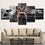 Bodybuilding Chic Canvas Wall Art Living Room