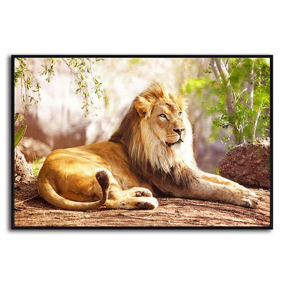 King Of The Jungle 1 Panel Canvas Art