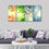 Four Seasons Collage 4 Panels Canvas Wall Art Set