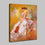 Hand Painted Violinist Lady Canvas Wall Art