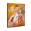 Hand Painted Violinist Lady Canvas Wall Art