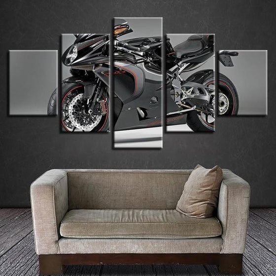 Large Motorcycle Wall Art