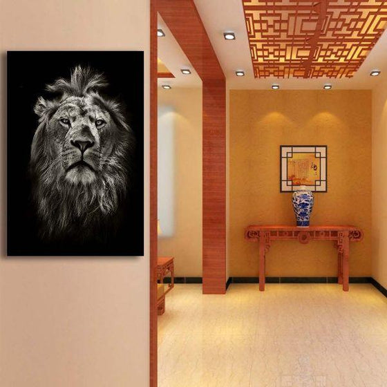Magnificent Wild Lion Canvas Wall Art Decors