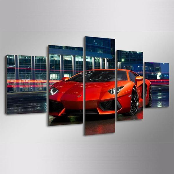 Metal Cars Wall Art Canvases