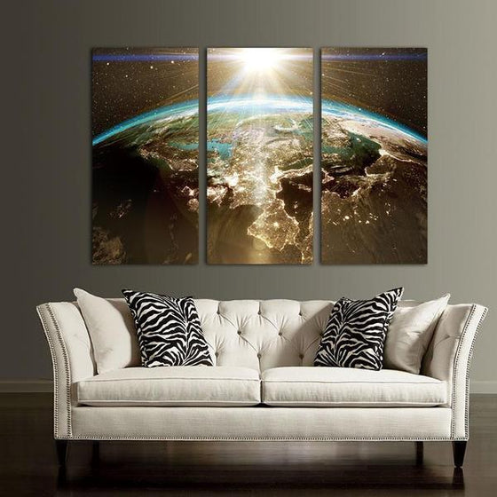 Outer Space Nursery Wall Art Decors