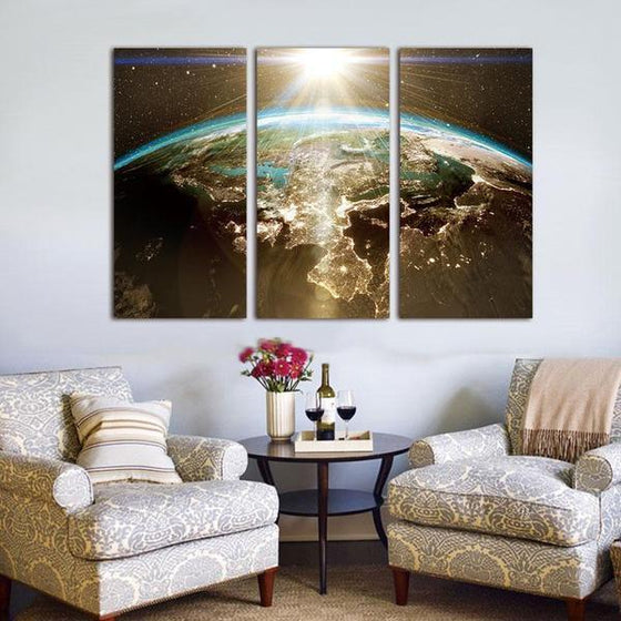 Outer Space Nursery Wall Art