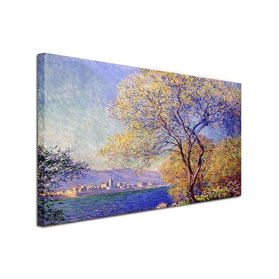 Antibes By Claude Monet Canvas Wall Art Ideas