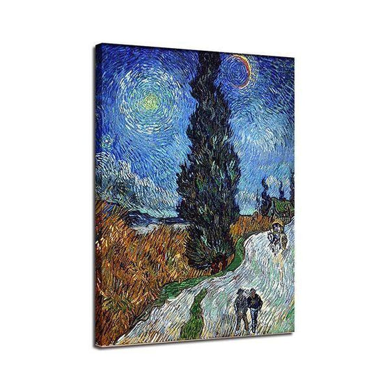 Road To Provence Van Gogh Wall Art Print