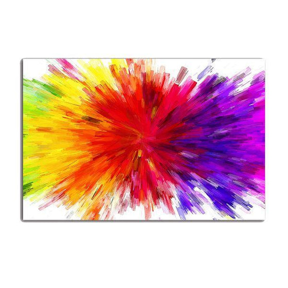 Splash Of Colors Abstract Wall Art Ideas