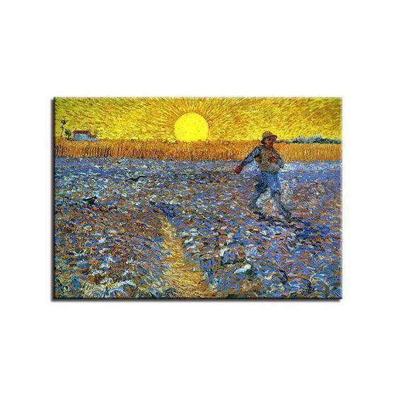 The Sower 1888 Canvas Wall Art