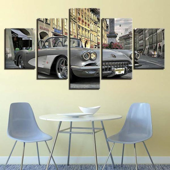 Vintage Cars Wall Art Canvases