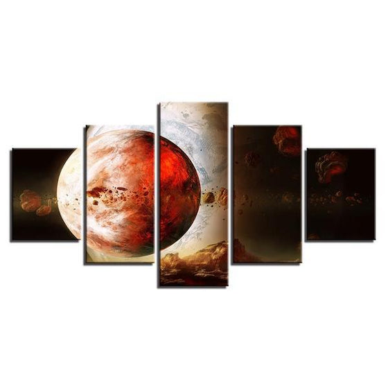 Wall Art Planet Canvases