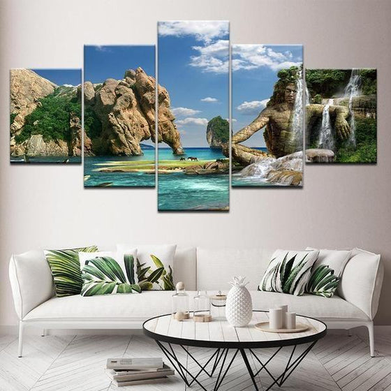 Waterfall Wall Art Canvases