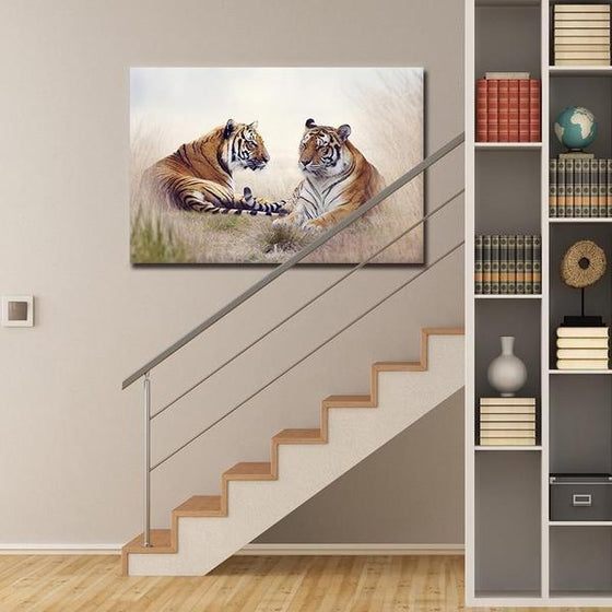 Wild Tigers Canvas Wall Art Ideas