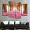 Cherry Blossoms Aisle Canvas Wall Art