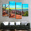 Canyon and Clear Blue Sky Canvas Wall Art