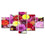 Fresh Colorful Flowers Canvas Wall Art