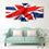 United Kingdom Flag 5 Panels Canvas Wall Art Decor