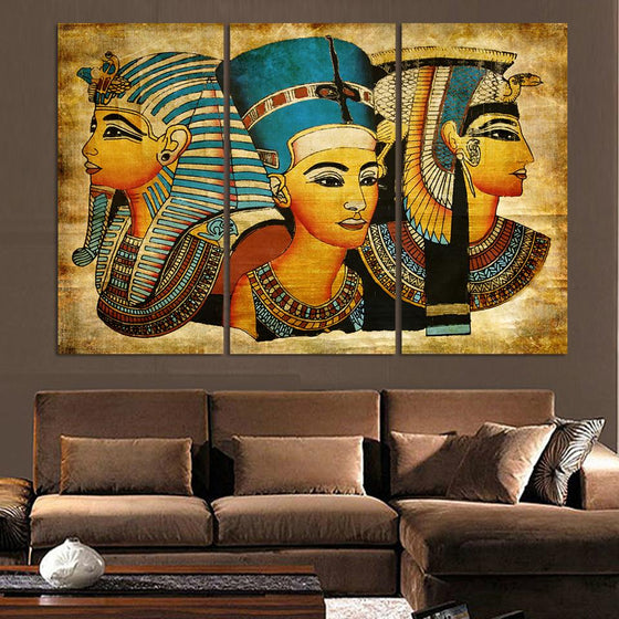 Pharaoh Of Ancient Egypt Canvas Wall Art