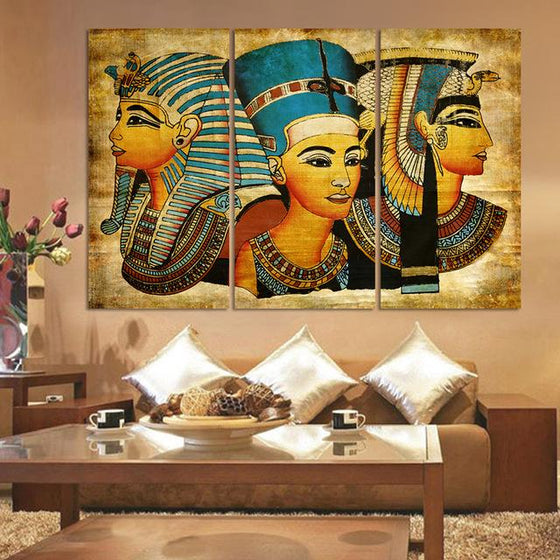 Pharaoh Of Ancient Egypt Canvas Wall Art