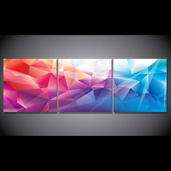 3 Piece Wall Art Abstract Canvas