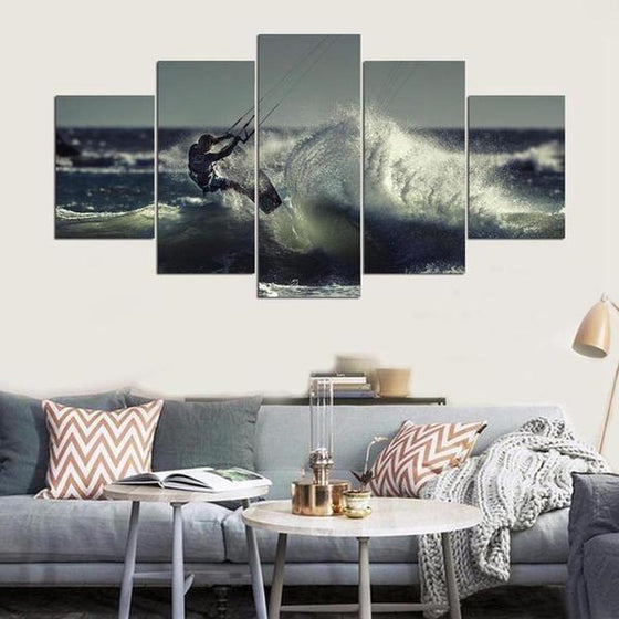 5 Piece Wall Art Sports