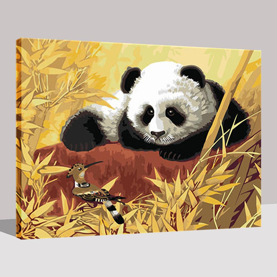Baby Panda - DIY Painting by Numbers Kit