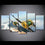 Fishing Rod Canvas II Wall Art
