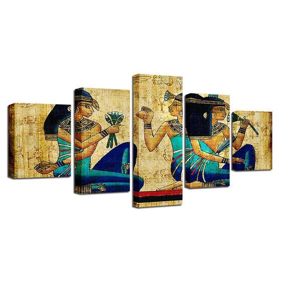 Ancient Egypt Pharaohs Canvas Wall Art