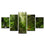 Green Forest Trees Canvas Wall Art