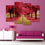 Cherry Tree Walkway Canvas Wall Art