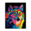 Colorful Animal Wolf - DIY Painting by Numbers Kit