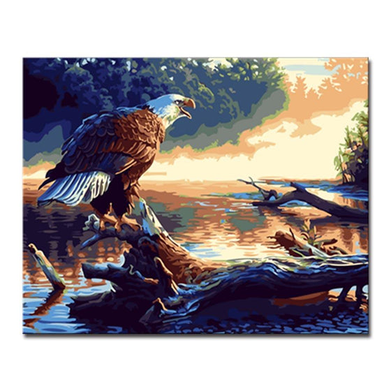 Eagle's Call - DIY Painting by Numbers Kit