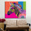 Iridescence Colorful Zebra -  DIY Painting by Numbers Kit