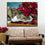 Sneaking Cat on Flowers - DIY Painting by Numbers Kit