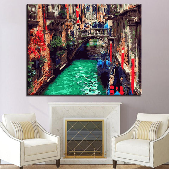 Water City of Venice - DIY Painting by Numbers Kit
