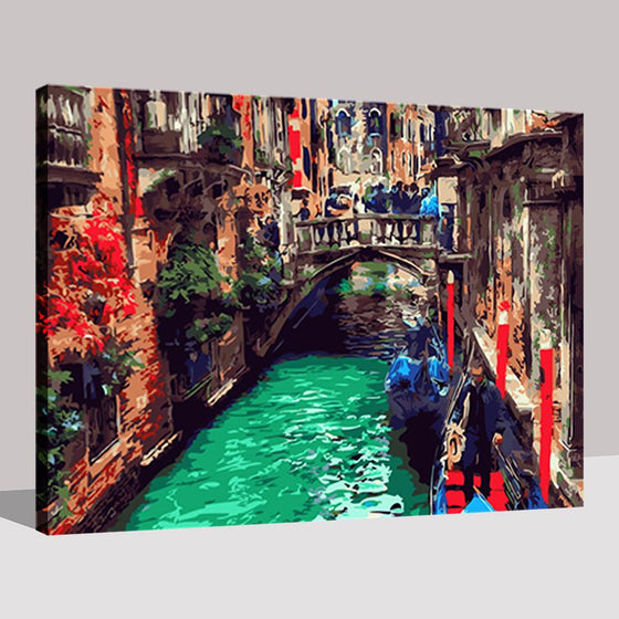 Water City of Venice - DIY Painting by Numbers Kit