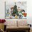 Christmas Snowman And Animals - DIY Painting by Numbers Kit