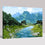 Stream Mountains Woods - DIY Painting by Numbers Kit